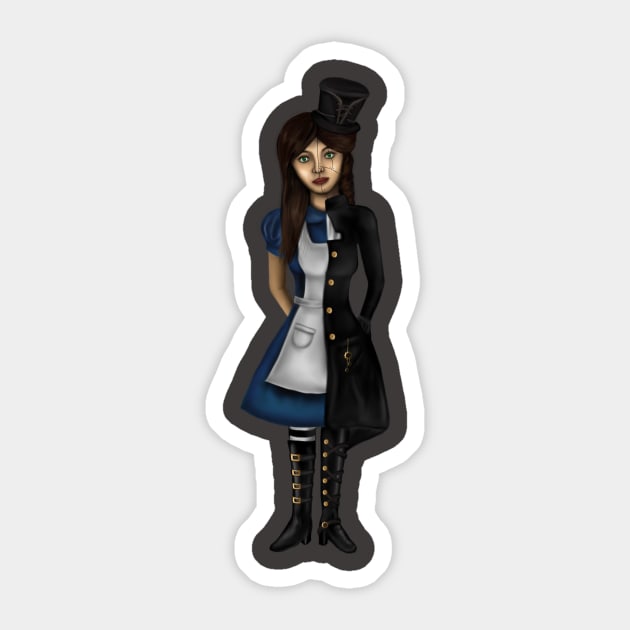 Alice Sticker by peanutbutterangelli